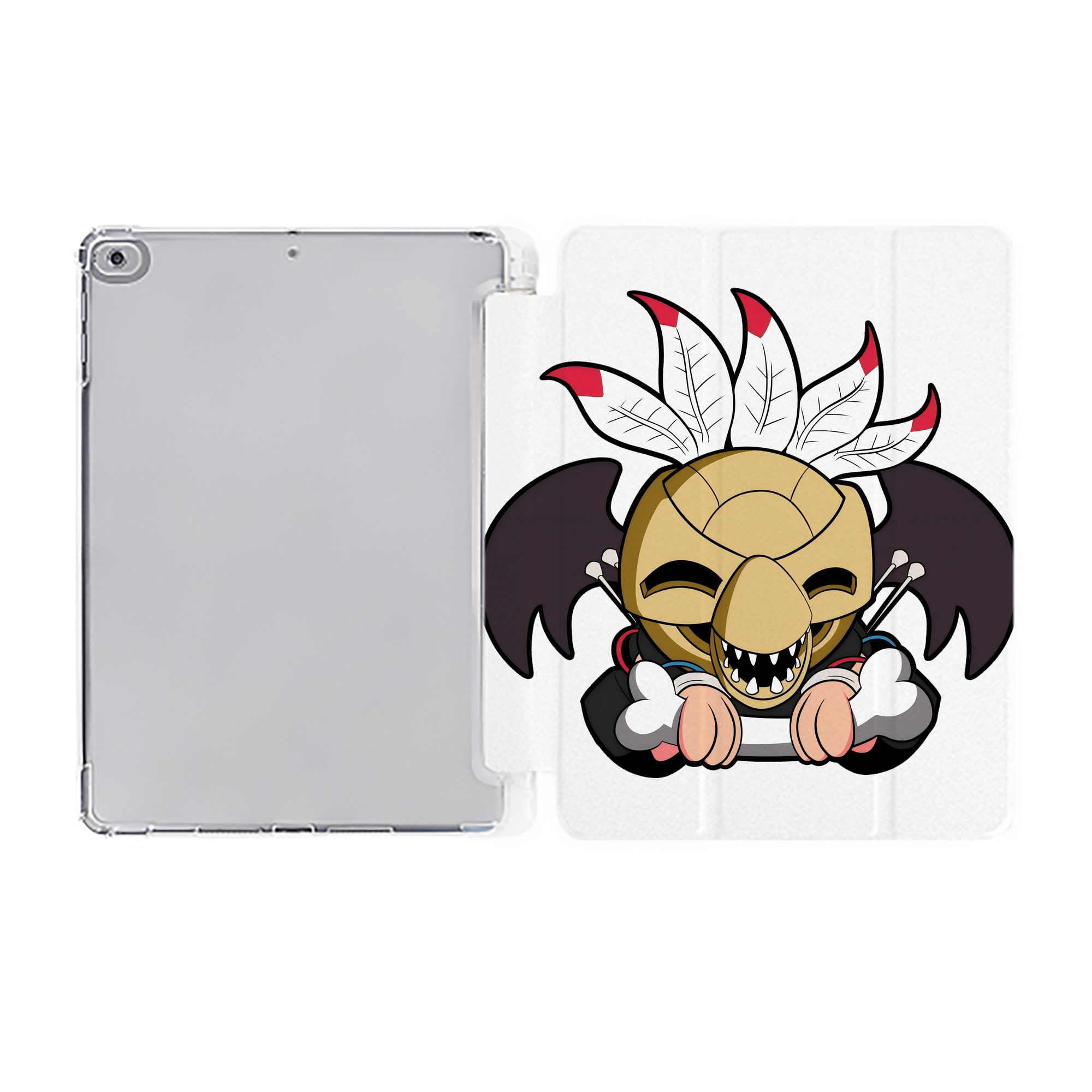 （画像用） ジョジョの奇妙な冒険 JoJo's Bizarre Adventure IPad ケース ペン収納付き 三つ折りスタンド PUレザー×シリコン 対応機種9.5/10.5/10.9インチ